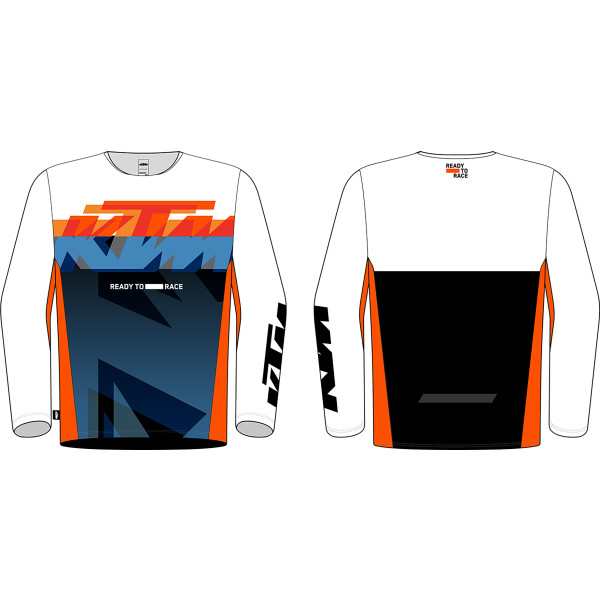KTM Pounce jersey - white